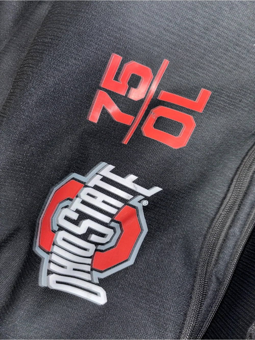 Nike Brasilia 9.0 Duffel Bag LG 95L Travel Gym #75 OL Ohio state buckeyes